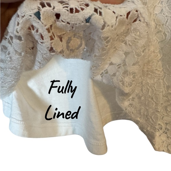 ❤️BEAUTIFUL Talbots White Lace Tank Top  2X    #7 - Picture 5 of 9